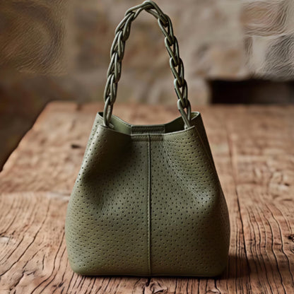 Sia Sage Green Bucket Bag