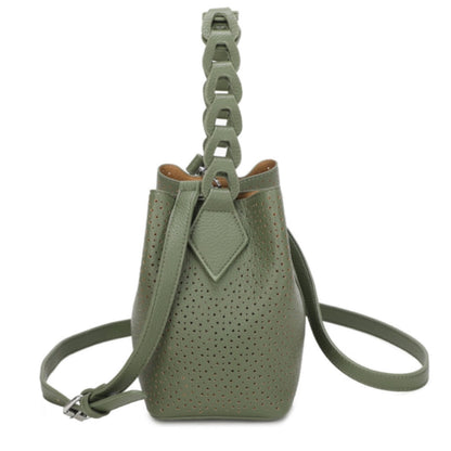 Sia Sage Green Bucket Bag