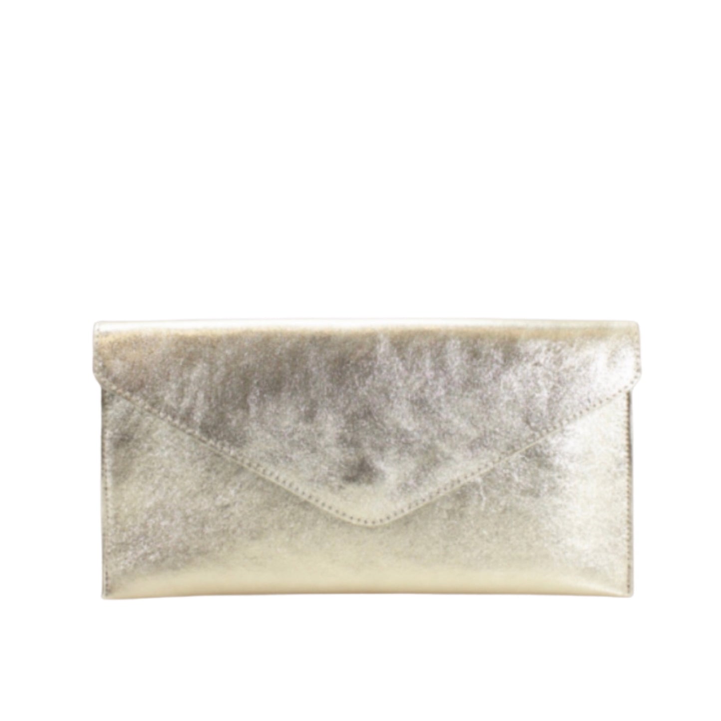 Maya Gold Envelope Clutch Bag