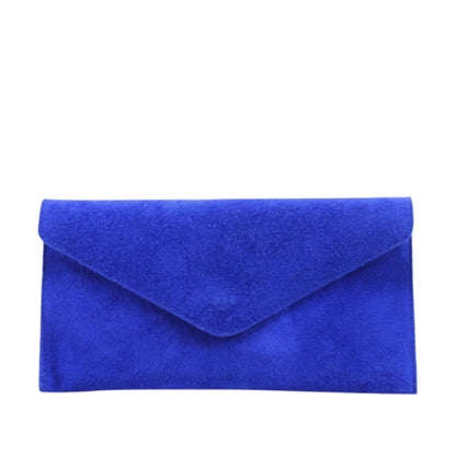 Chelsea Royal Blue Envelope Clutch Bag