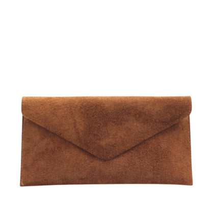Chelsea Brown Envelope Clutch Bag