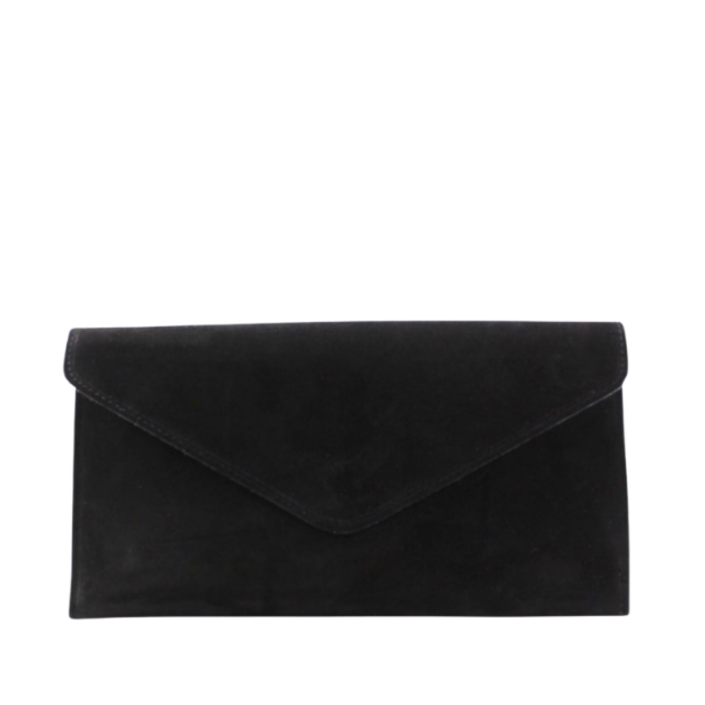Chelsea Black Envelope Clutch Bag