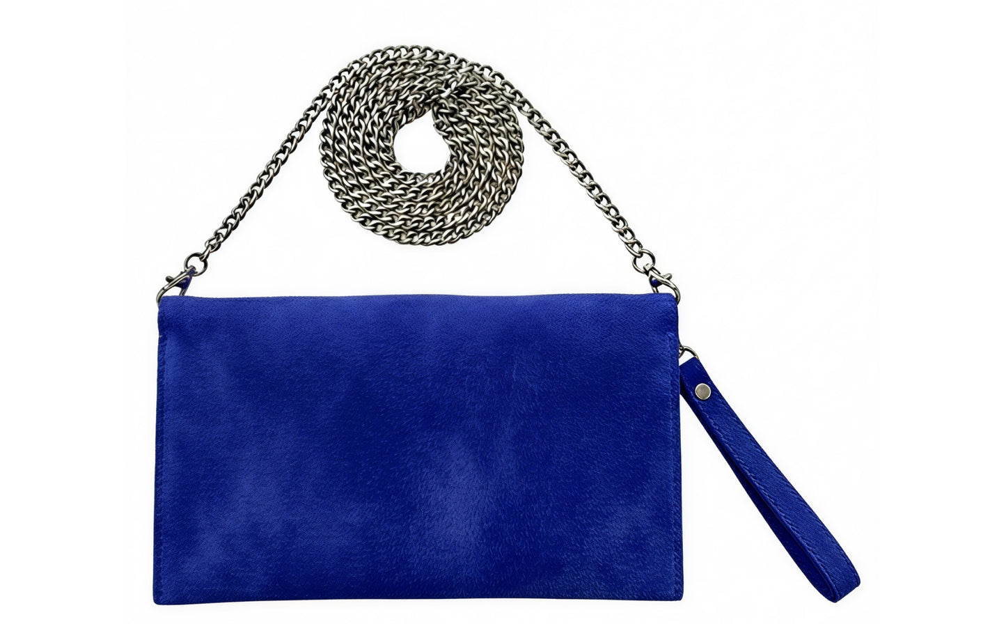 Chelsea Royal Blue Envelope Clutch Bag