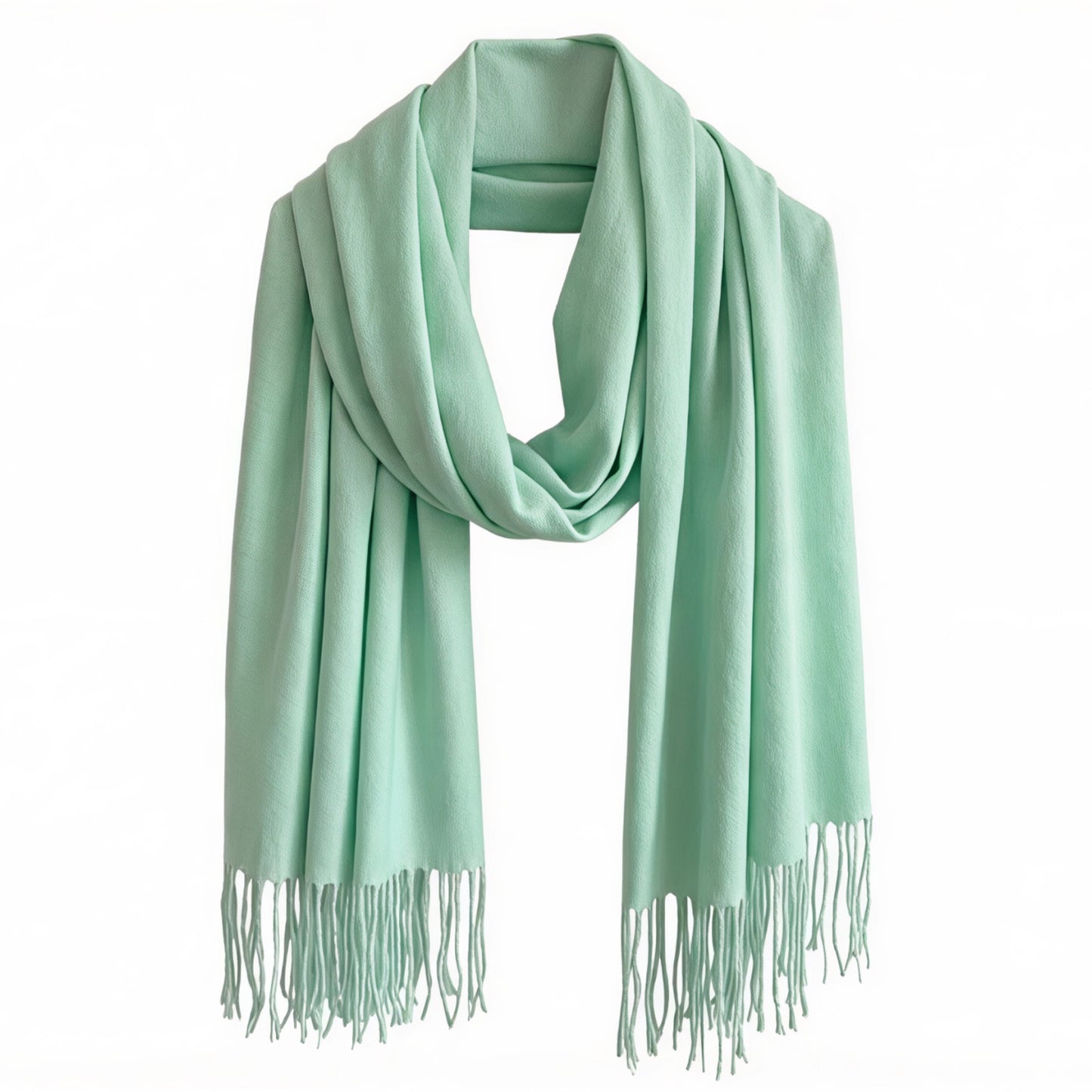 Mint Green Cashmere Shawl