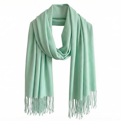 Mint Green Cashmere Shawl