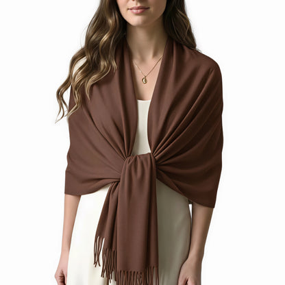 Brown Cashmere Shawl