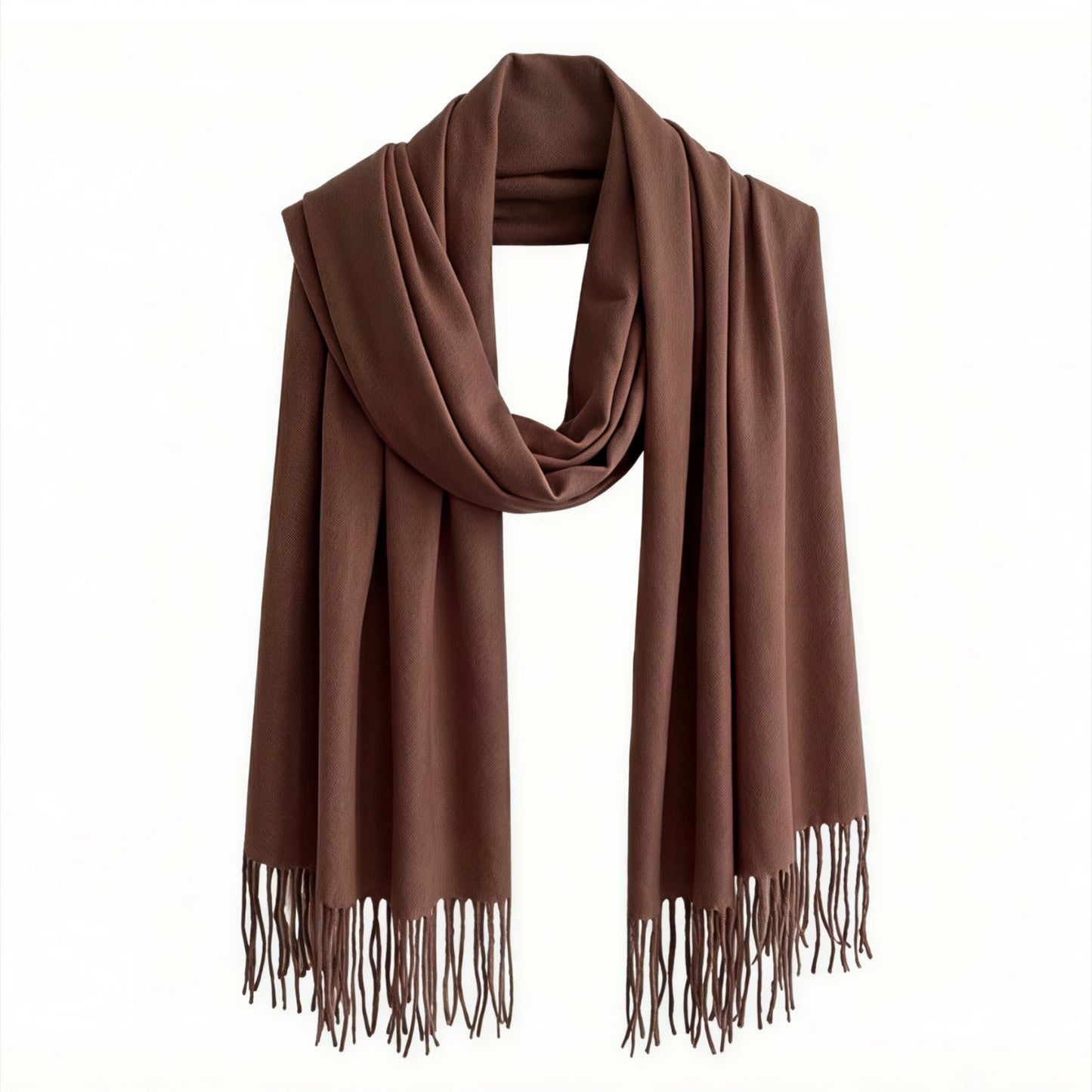 Brown Cashmere Shawl