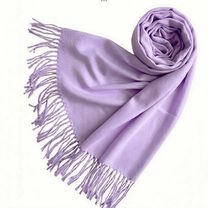 Lilac Cashmere Shawl