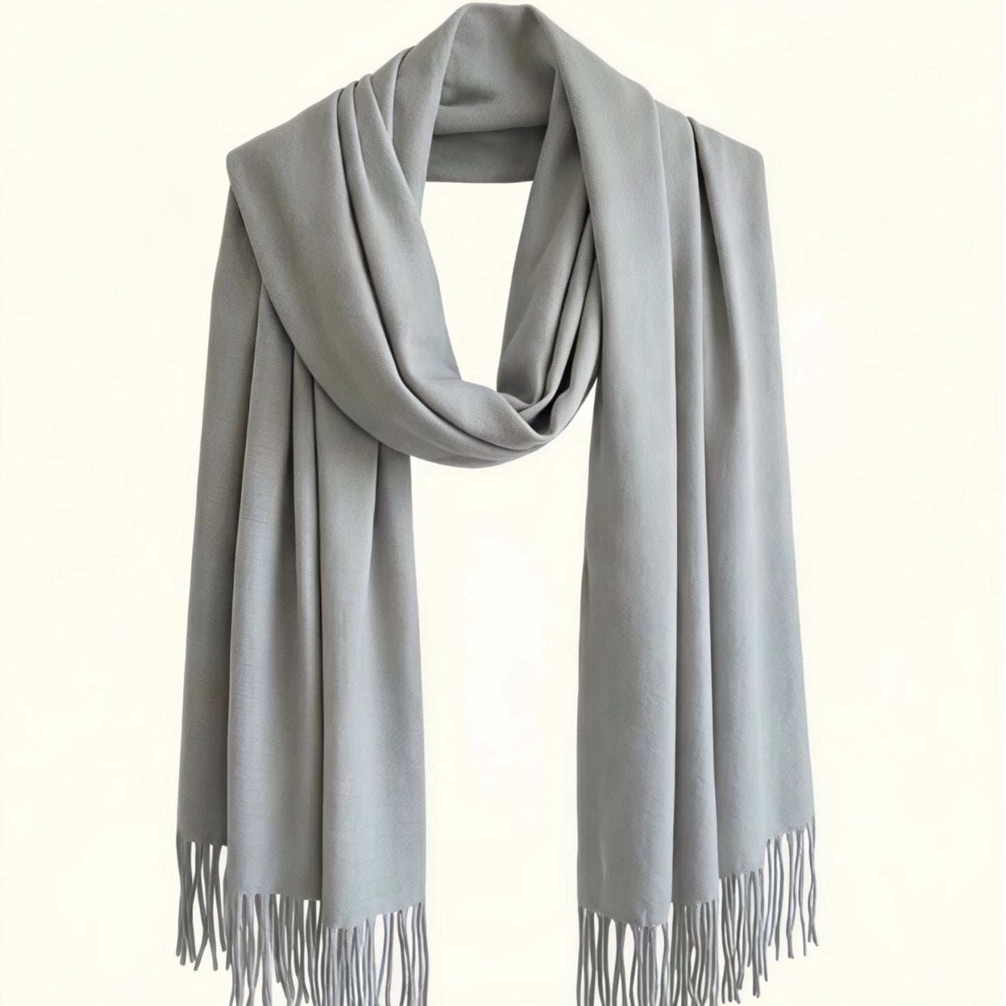 Grey Cashmere Shawl