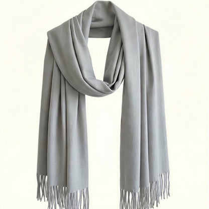 Grey Cashmere Shawl