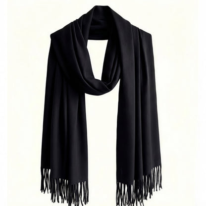 Black Cashmere Shawl