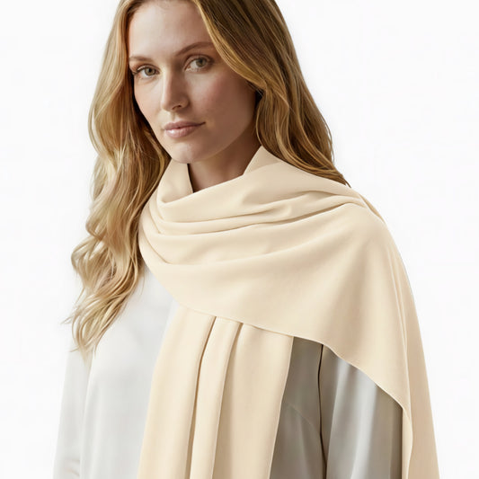 Cream Cashmere Shawl