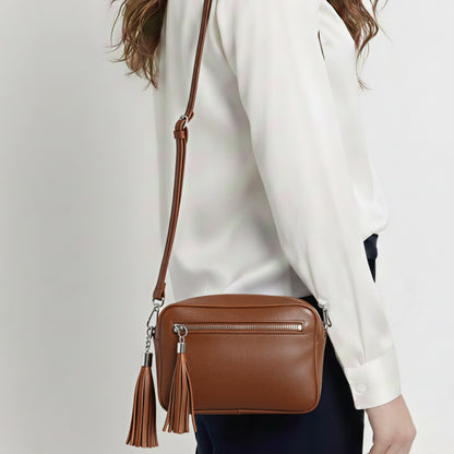 Bianca Tan Leather Bag
