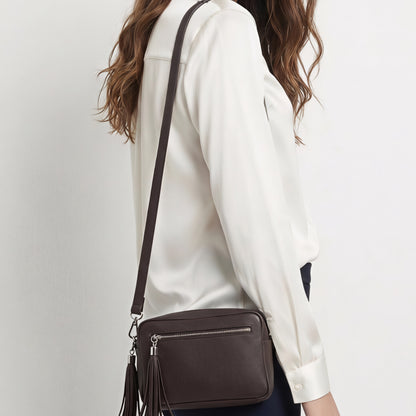 Bianca Brown Leather Bag