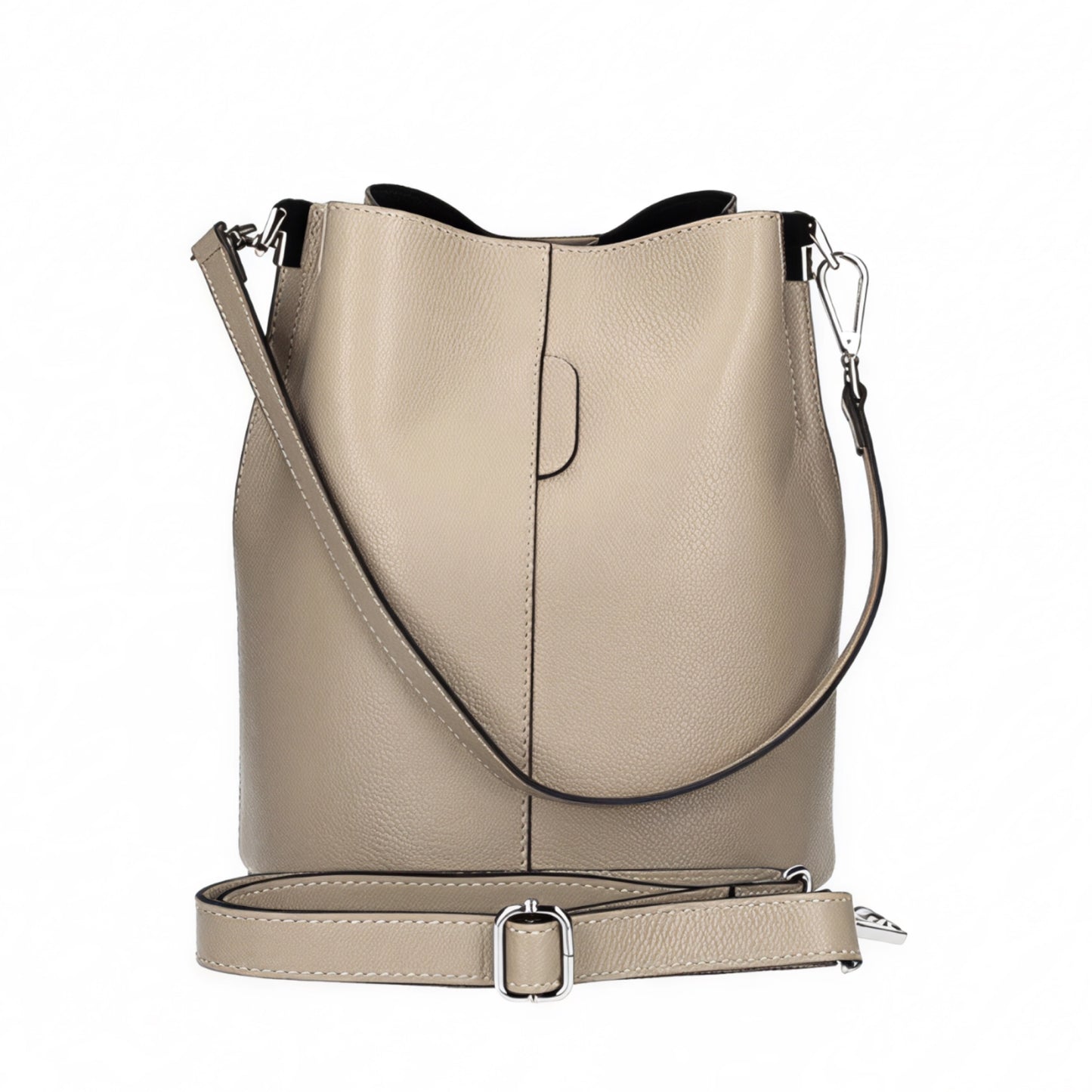 Erin Beige Leather Bag