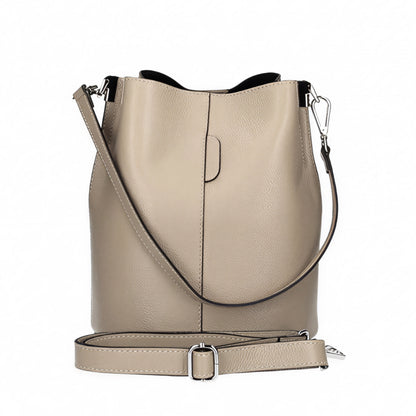Erin Beige Leather Bag