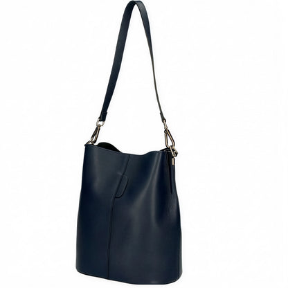 Erin Navy Leather Bag