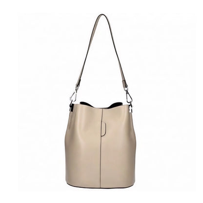 Erin Beige Leather Bag