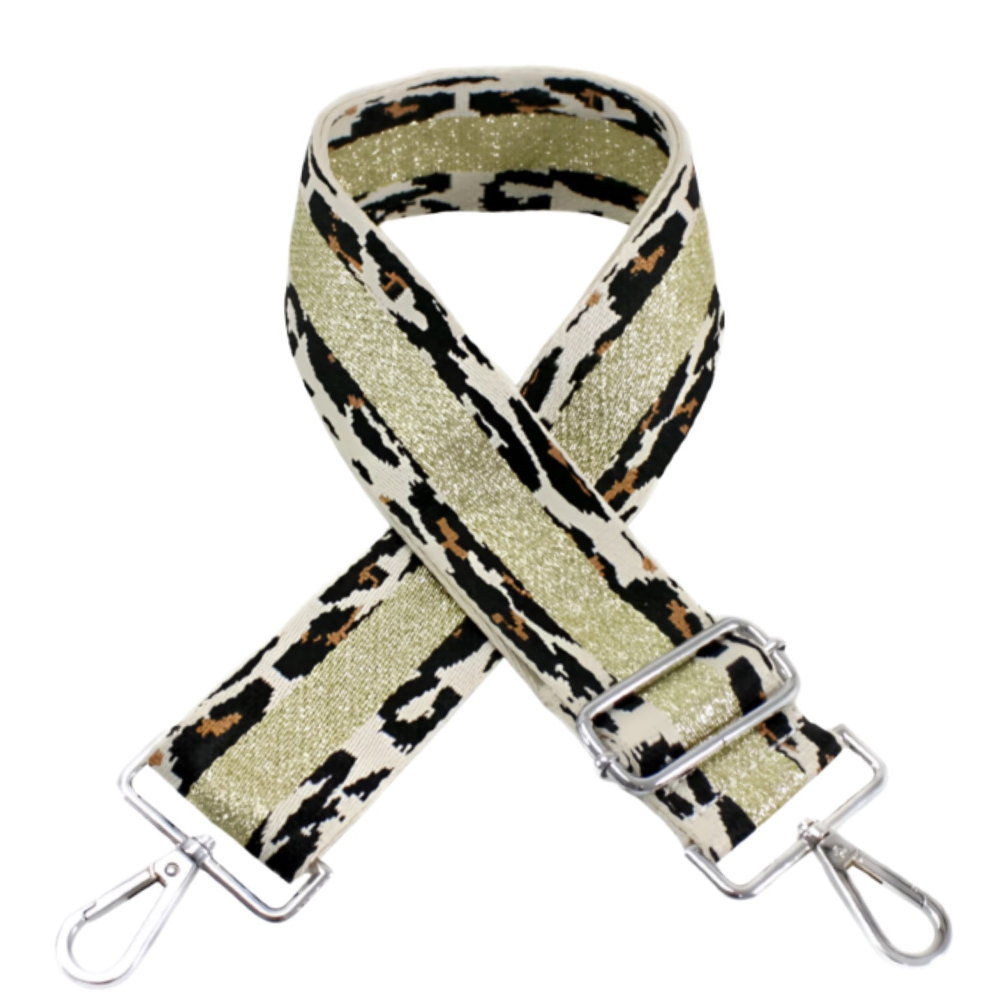 Cheetah Gold Crossbody Bag Strap