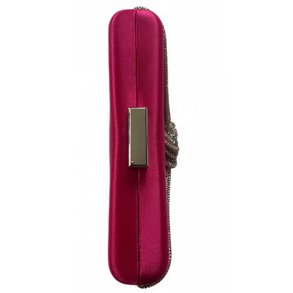 Colette Magenta Clutch Bag