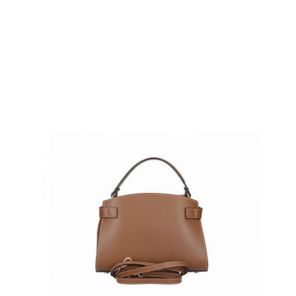 Orla Tan Belted Leather Bag