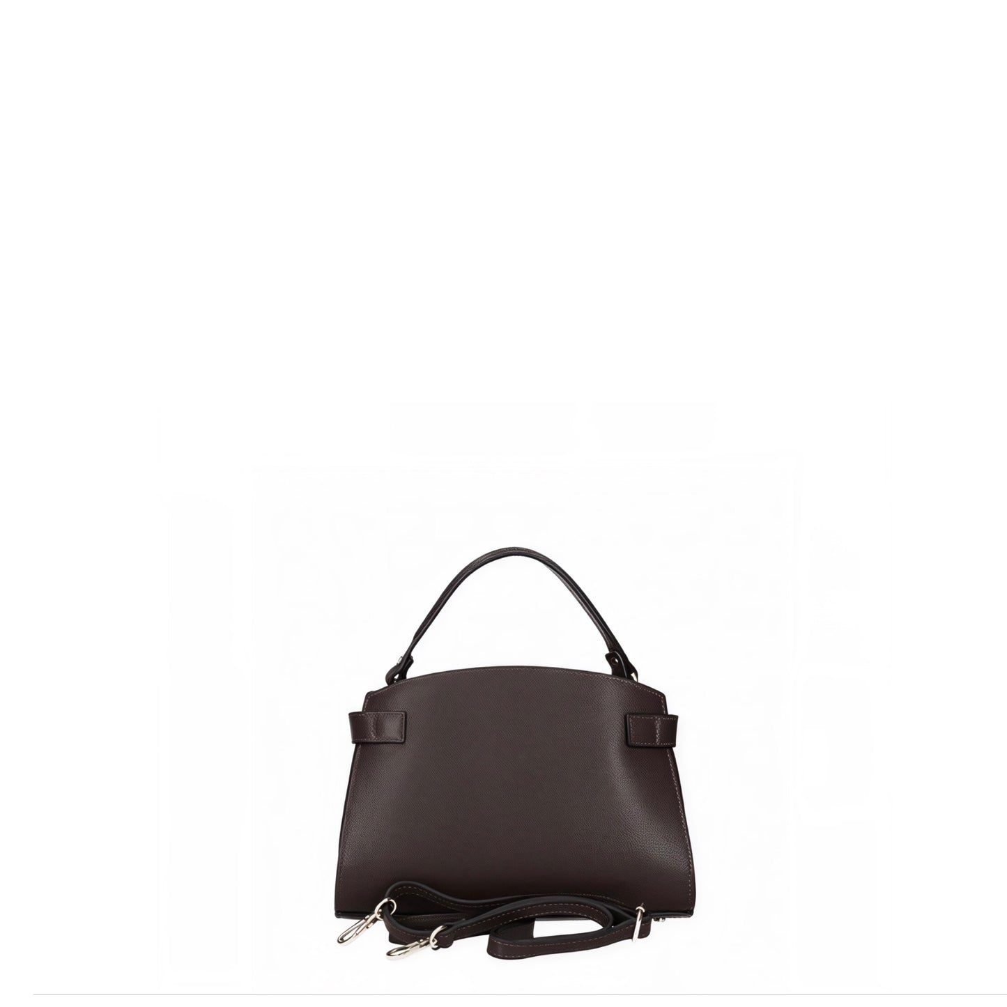 Orla Brown Belted Leather Bag