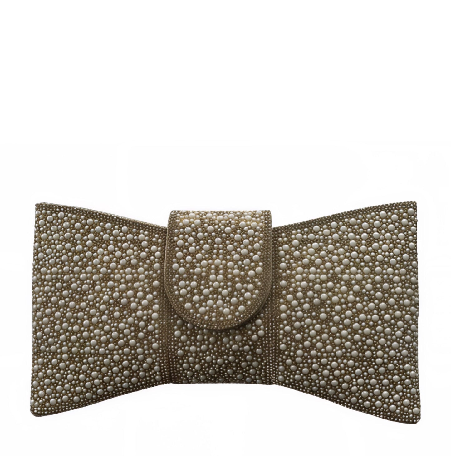 Catherine Gold Crystal Clutch Bag