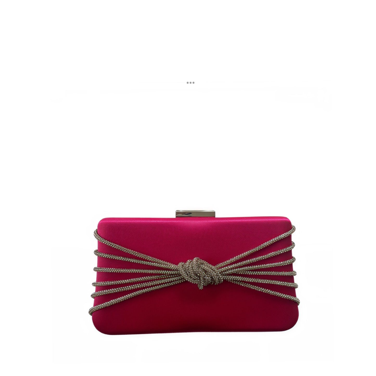 Colette Magenta Clutch Bag