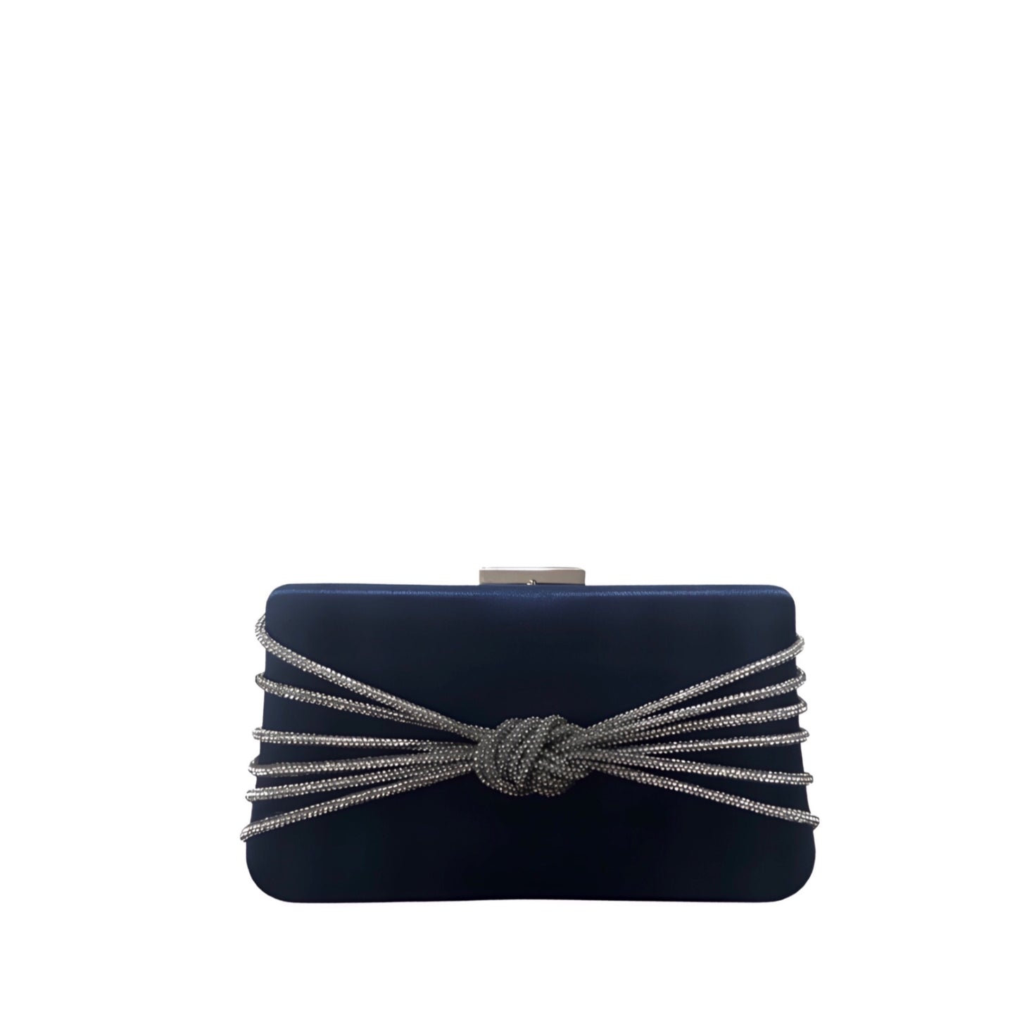 Colette Navy Clutch Bag