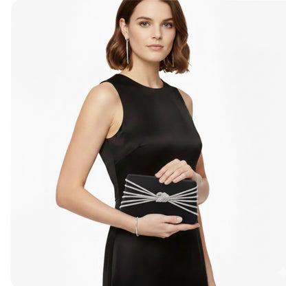 Colette Black Clutch Bag