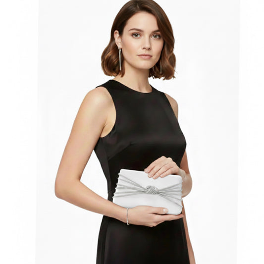 Colette White Clutch Bag