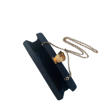 Eloise Navy Clutch Bag