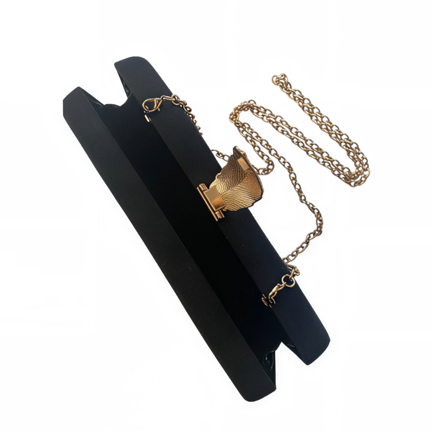 Eloise Black Clutch Bag