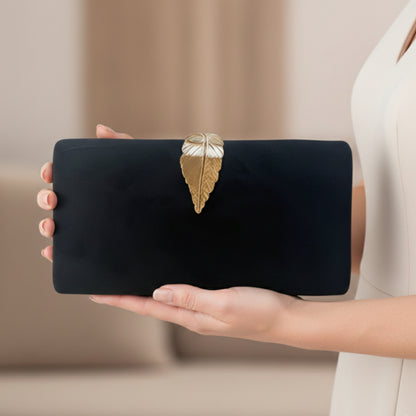 Eloise Black Clutch Bag