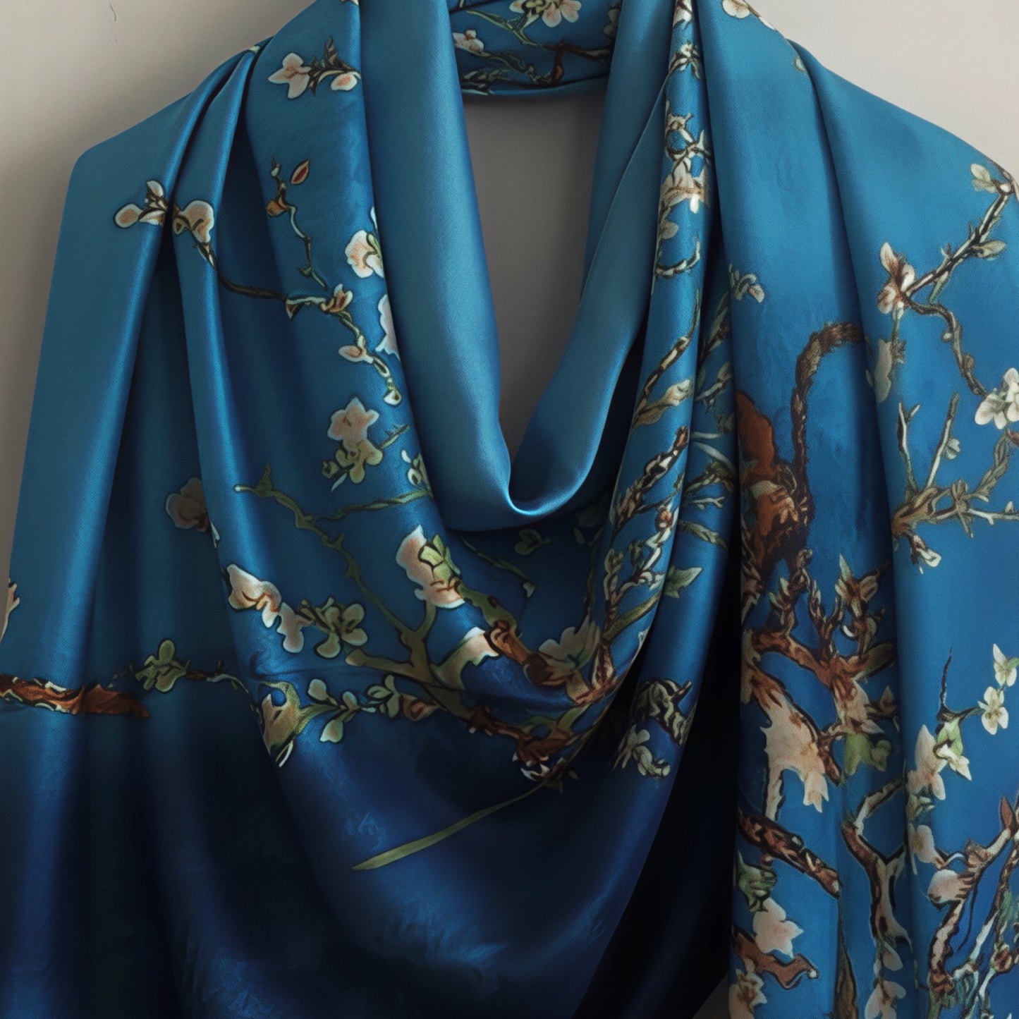 Van Gogh Almond Blossom Silk Scarf