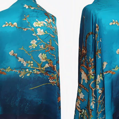 Van Gogh Almond Blossom Silk Scarf