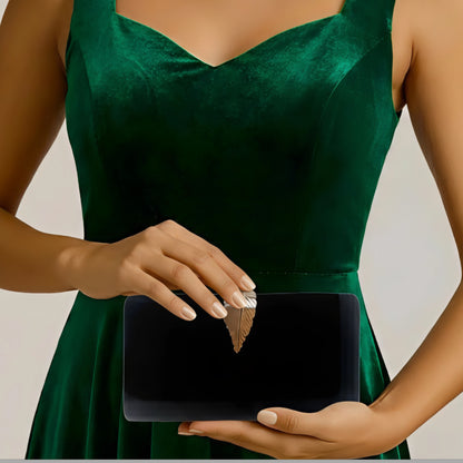 Eloise Black Clutch Bag