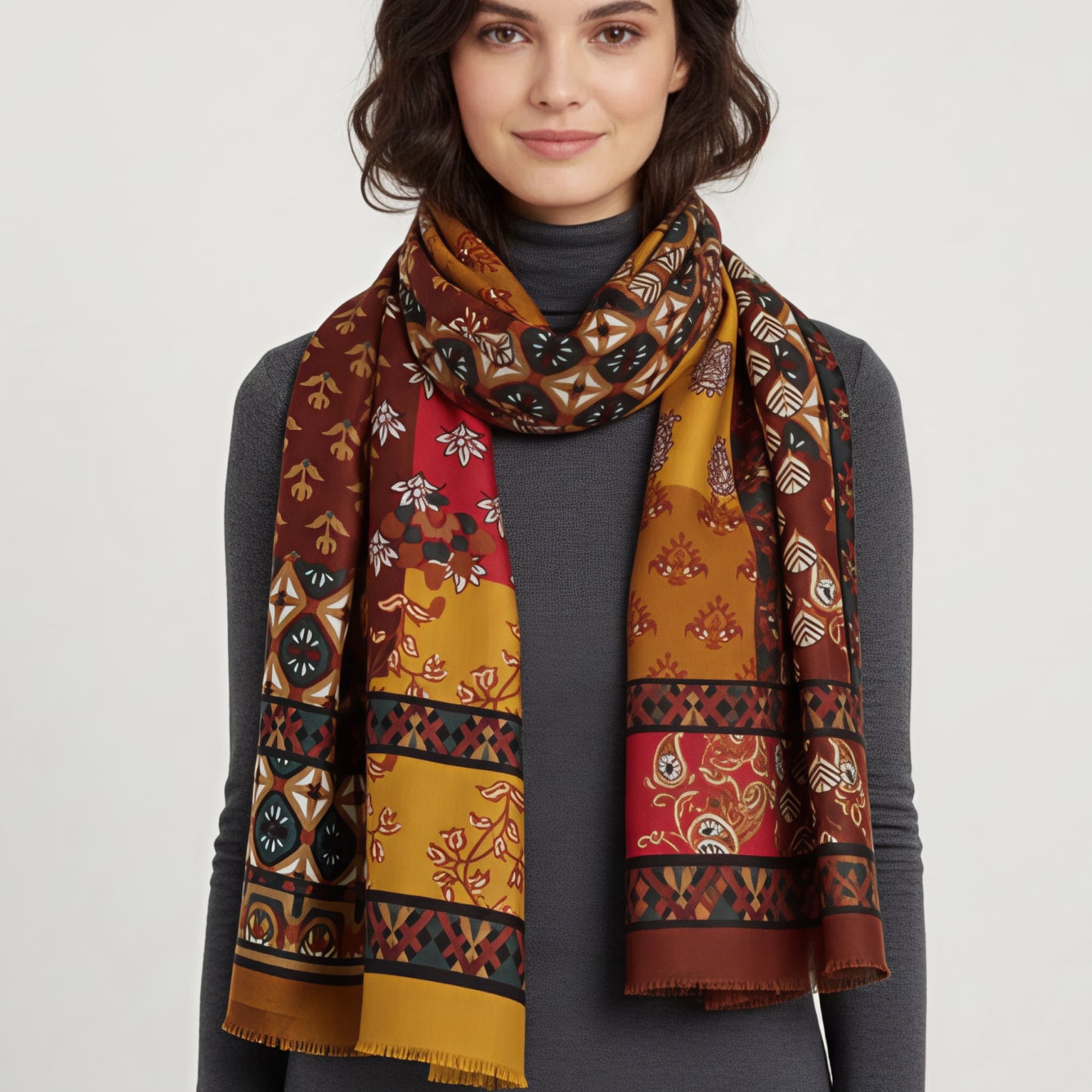 Boho Autumnal Scarf
