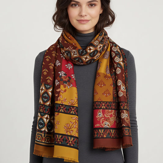 Boho Autumnal Scarf
