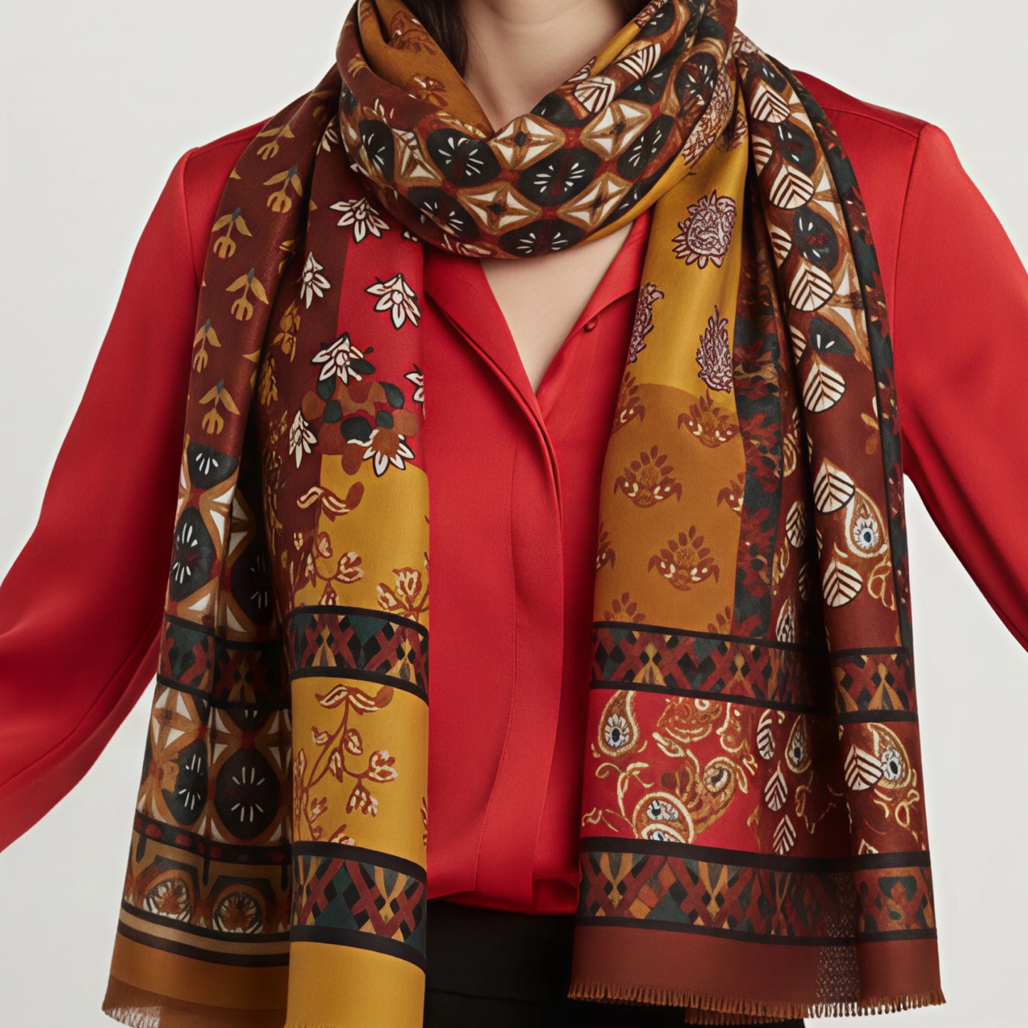 Boho Autumnal Scarf
