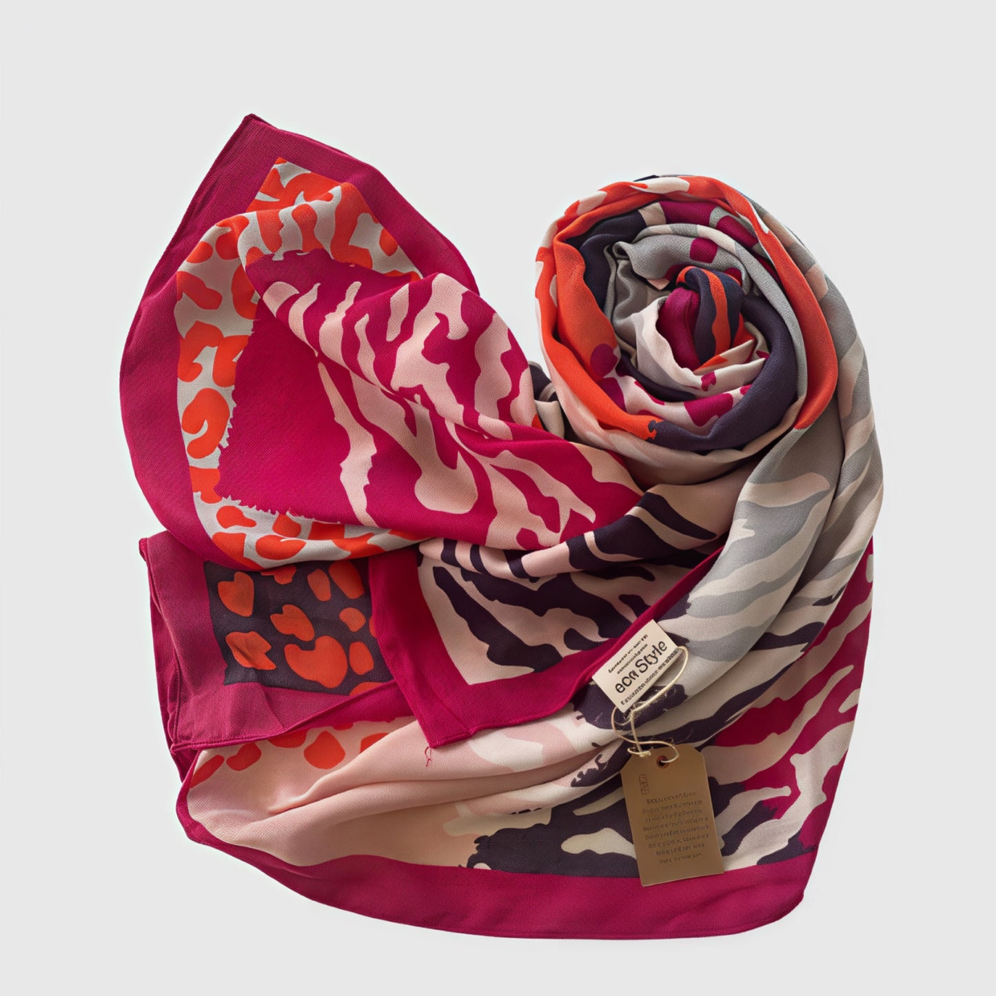 Eco Animal Print Scarf