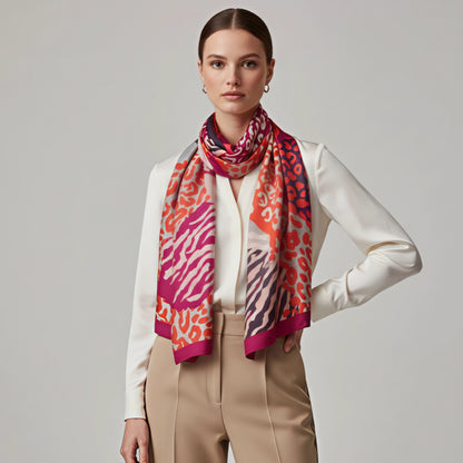 Eco Animal Print Scarf
