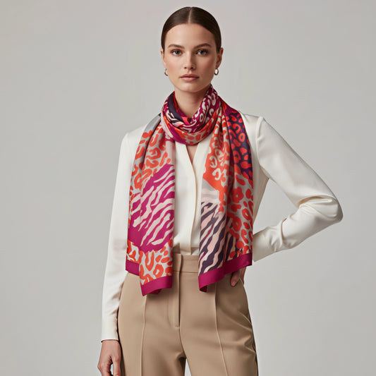 Eco Animal Print Scarf