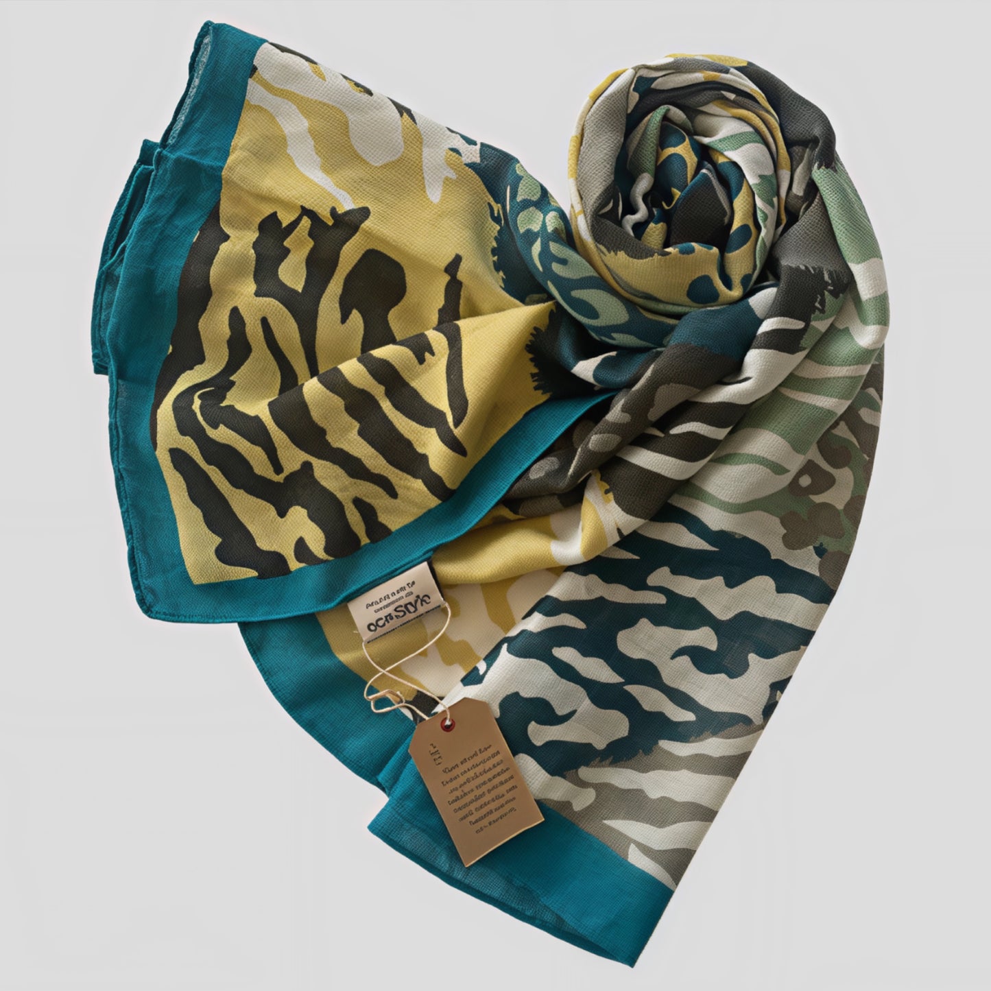 Eco Animal Print Scarf
