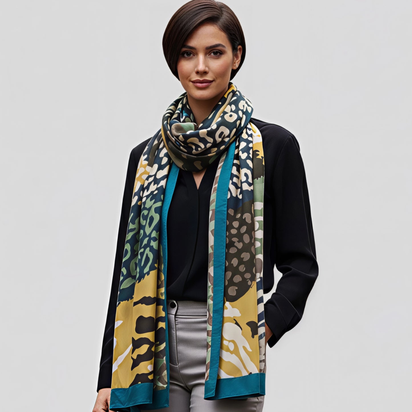 Eco Animal Print Scarf
