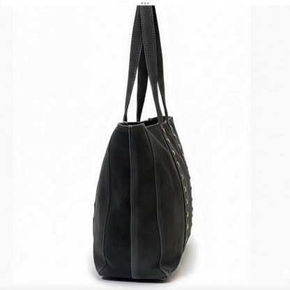 Roxy Grey Suede Tote Bag