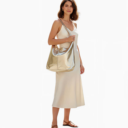 Sabrina Gold  Metallic Bag