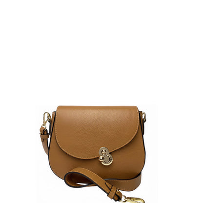 Mia Brown Satchel Leather Bag