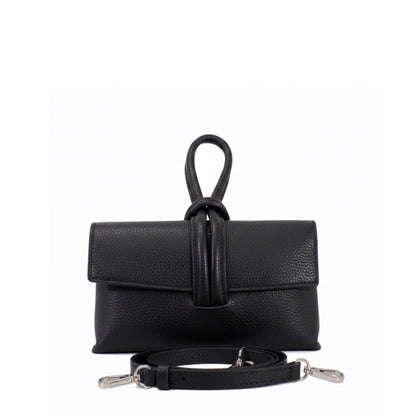 Zara - Loop Black Leather Bag