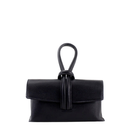 Zara - Loop Black Leather Bag